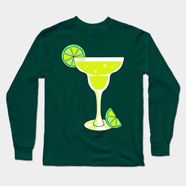 Margarita Long Sleeve T-Shirt by macdonaldcreativestudios